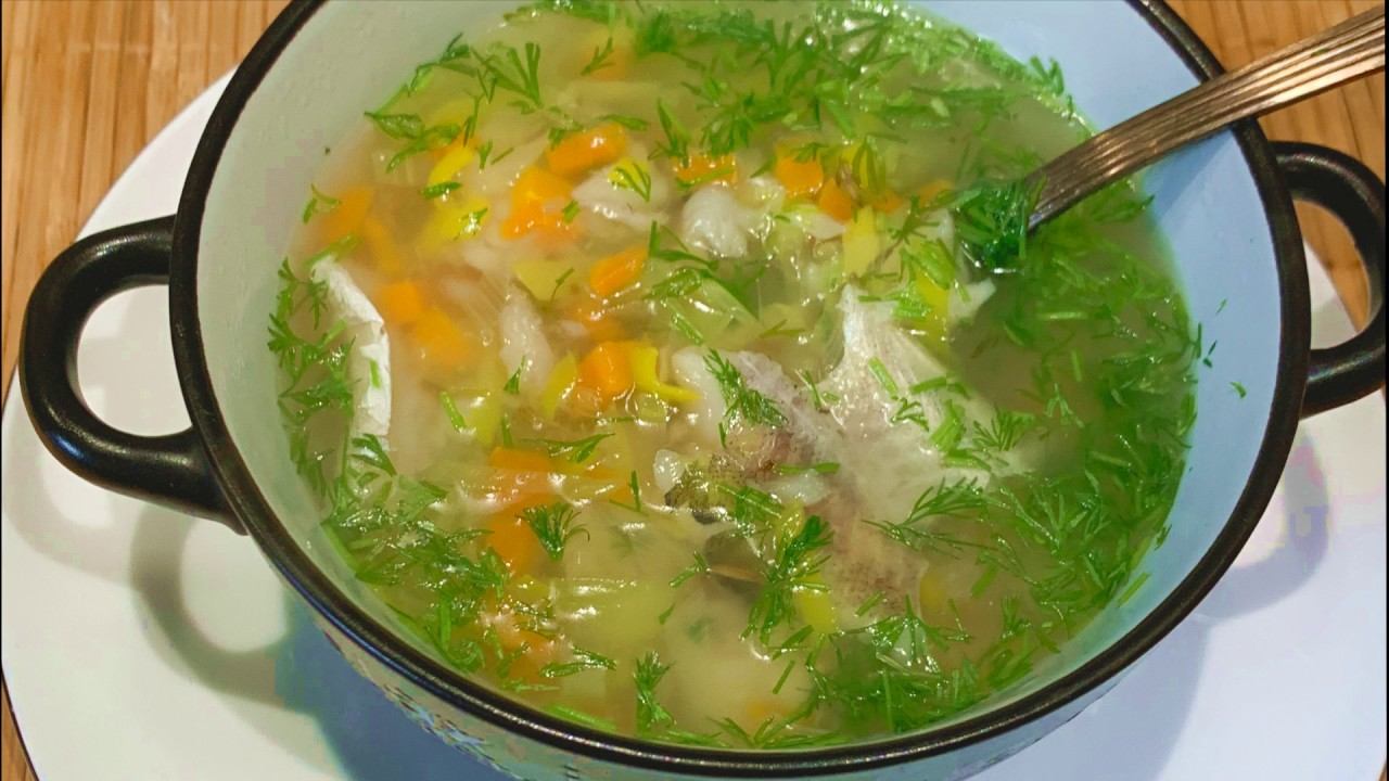 Суп из минтая