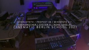 Cinematic Berlin School & Hydrasynth ⧸ Prophet 08 ⧸ Minibrute 2 ⧸ Grandmother ⧸ System 8 ⧸ Nord A1