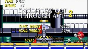 [TAS] Sonic 2 Extended | Knuckles | in 12:34.2167