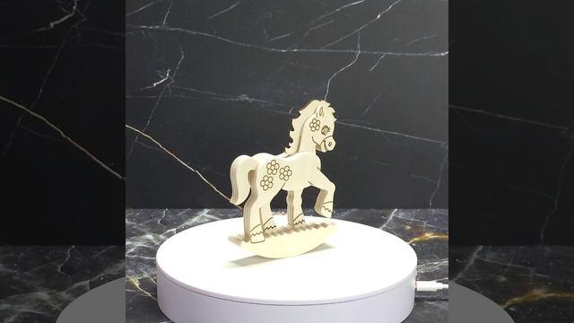 Лошадка игривая заготовка, мастерская Лещенко Игоря заготовки +.mp4 смотреть онлайн