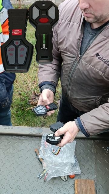 Пульты Monster 4WD: оригинальный дизайн и простое управление #lebedkaservice #лебедкасервис #лебедка