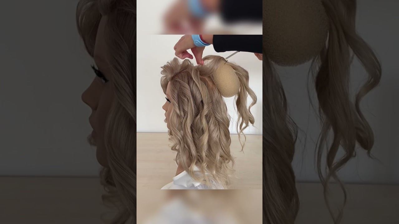 Самая Красивая Прическа с Пучком смотреть онлайн