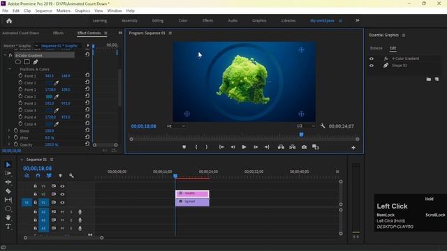 Radial wipe effect in premiere pro tutorial 2022