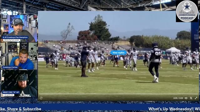 Dallas Cowboys Training Camp News, Rumors And Update смотреть онлайн