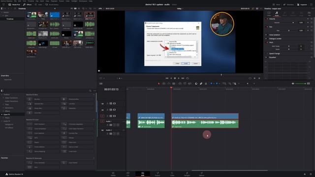 잡음을 획기적으로 제거하는 Voice isolation / 다빈치 리졸브 스튜디오 18.1 업데이트