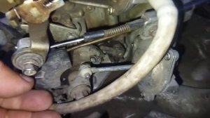 не работает вторая камера на карбюраторе кейхин 1