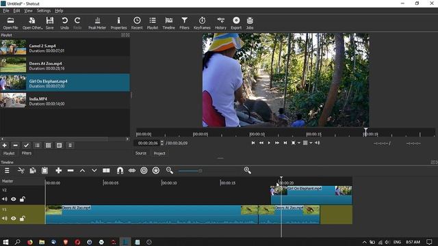 Shotcut Video Editor Tutorial For Beginners - Fast Start смотреть онлайн