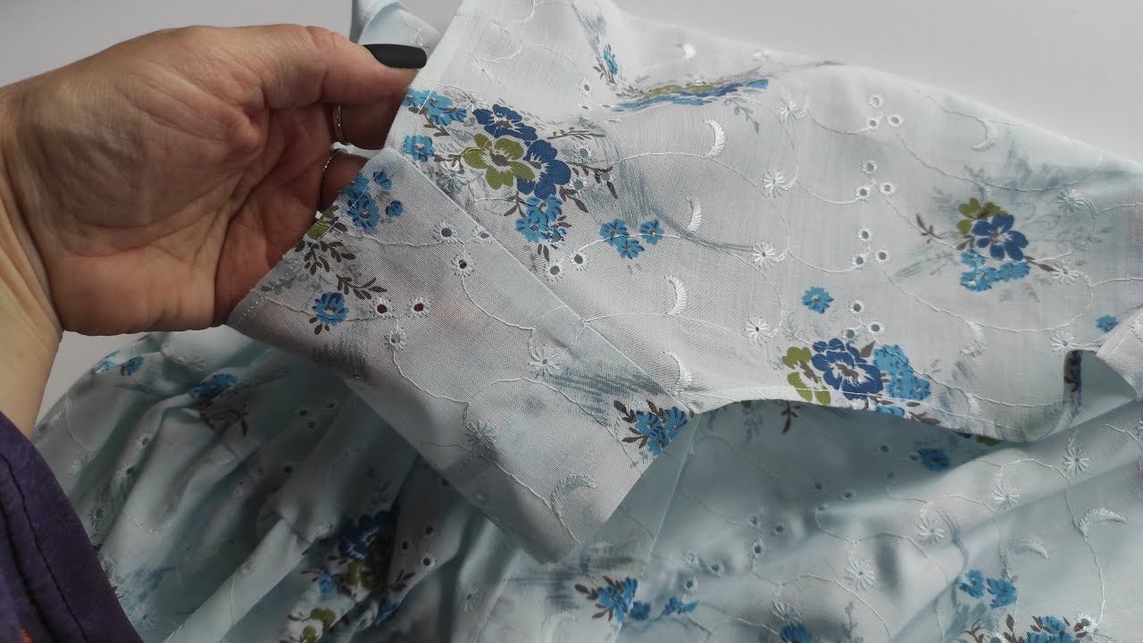 ФИШКИ летнего платья из хлопкового шитья