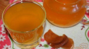 Узвар из сушеных яблок