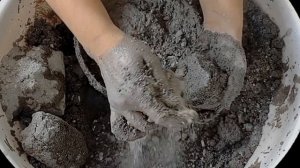 Sand Cement asmr |Most relaxing dry water Crumbling |