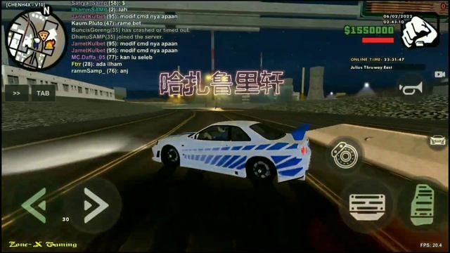 GTA samp android server zone x gaming drift montage смотреть онлайн