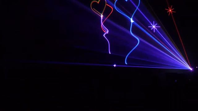лазерное шоу на свадьбу Елены и Константина.Новосибирск/vk.com/agencyperformance