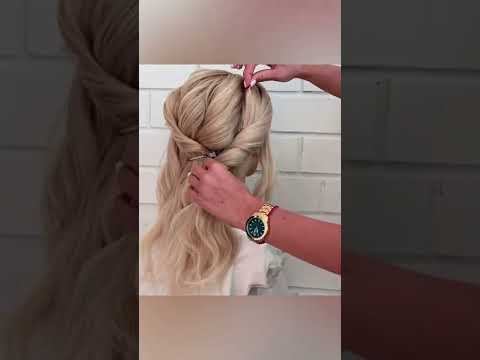 Очень красивая и простая причёска за пару минут смотреть онлайн