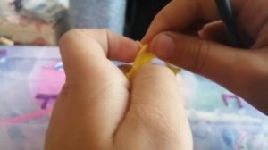 Апельсин из резинок на рогатке 🍊🍊🍊