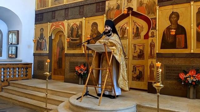 Неделя всех русских святых. Рождество Иоанна Предтечи. Проповедь иеромонаха Кирилла (Перегудина)
