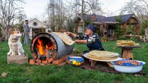 Готовим Весенние Кутабы | Весенняя Еда из Природы