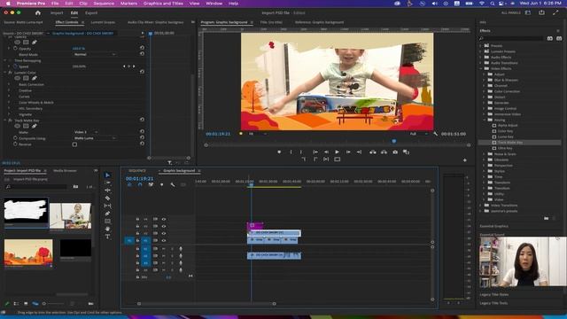 BÀI 26: Cách Sử Dụng Hiệu ứng Track Matte Key (Matte Luma) & Blend Mode  |Học Cách Edit Video Từ A-