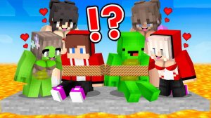 ПОЛ ЭТО ЛАВА. Парни против Соревнование для девочек В МАЙНКРАФТЕ