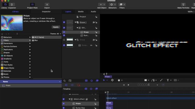Glitch Effect Title Apple Motion | Final Cut Pro X Title | The Final Ideas смотреть онлайн