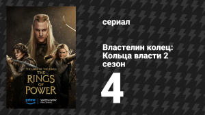 Властелин колец: Кольца власти 2 сезон 4 серия «Древнейший» (сериал, 2024)