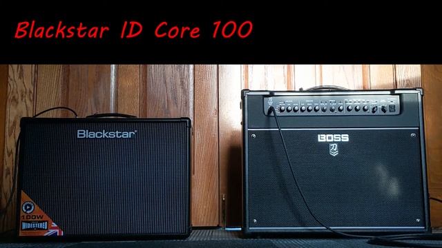 Choosing a new amp--Titan Round! Blackstar ID Core 100 vs. Boss Katana Artist! смотреть онлайн