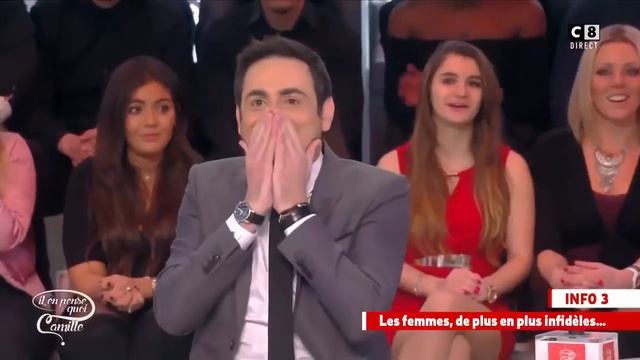CAPUCINE ANAV dans TPMP "Sucer n'est pas Tromper" смотреть онлайн