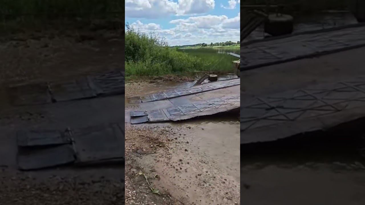 Паромная переправа в Līvāni