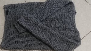 Мужской джемпер "Кольчуга" Подробный МК