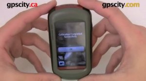 Garmin Oregon 550 and 550t: Sensor Calibration 010-00697-10 @ gpscity.com