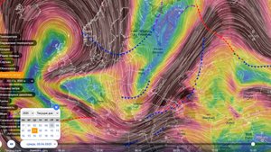 Изменение направления струйного течения вызвало затяжное похолодание на ЕТР. Прогноз погоды