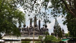 сарабури. просто храм wat tham krabok ч.3 วัดถ้ำกระบอก храм серый สระบุรี saraburi