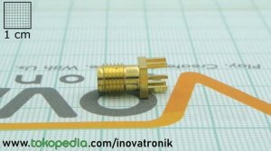Connector SMA Female PCB Lurus (AI)