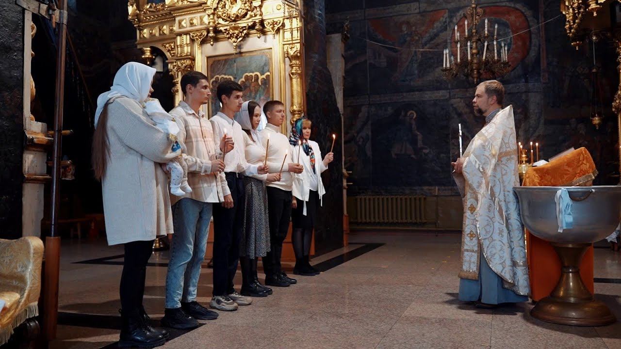 Крещение Матвея