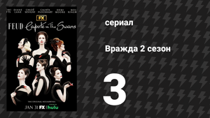 Вражда: Капоте против лебедей 3 серия «Маскарад 1966 года» (сериал, 2017)