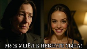 МУЖ ЖЕНИТСЯ НА НЕВЕСТЕ СЫНА! 😱 "Подвинься, СТАРАЯ!" - сказала она МНЕ! 😭 (Аудиокнига)