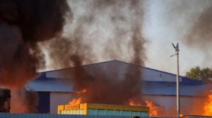 Пожар в Угличе 25.08.2022