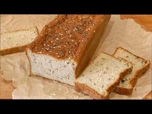 Полезный хлеб из зеленой гречки на яблоках, без глютена!