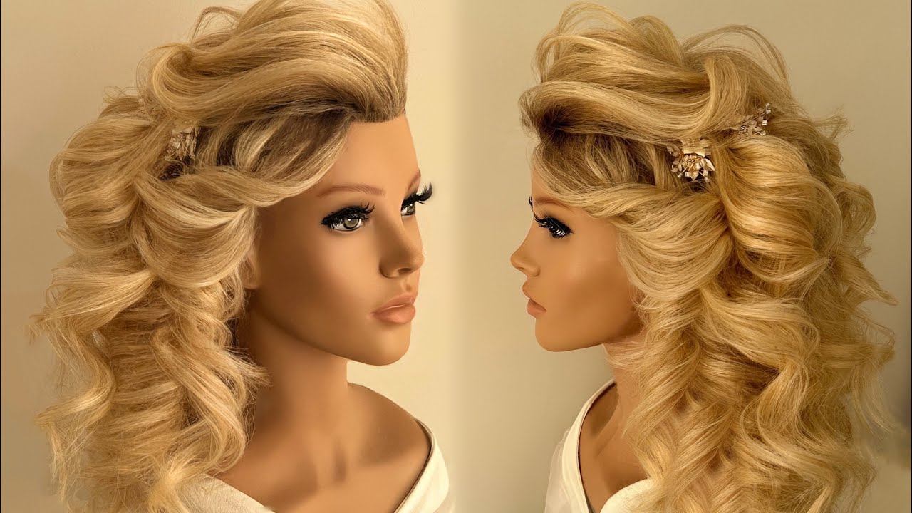 Объёмные локоны утюжком | Секреты идеального прикорневого объёма 💫 смотреть онлайн