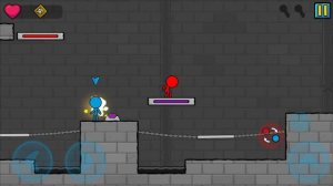 Red and Blue Stickman : Animation Parkour UPDATE - Gameplay #5 Level 51-60