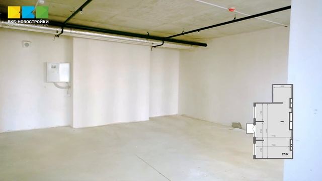 Коммерческое помещение 97,4 м2 ЖК Ренессанс смотреть онлайн