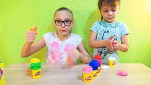 ПЛАСТИЛИН ПЛЕЙ ДО play doh ИГРАЕМ ЛЕПИМ ПЕЧЕНЬКИ