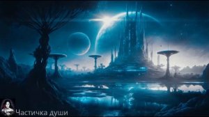 Новый мир - расслабляющий вид с атмосферой научной фантастики и расслабляющей мрачной музыки