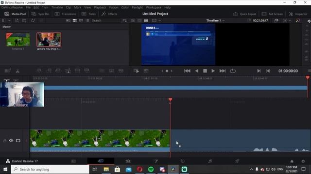 DaVinci Resolve 17 | Trim & Cut Tutorial  (1 Minutes) смотреть онлайн