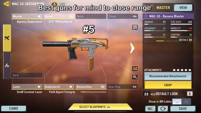 Top 10 Best Guns for Battle Royale in Cod Mobile Season 7 (2024) смотреть онлайн
