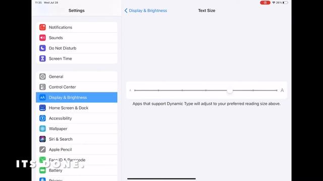 HOW TO CHANGE FONT SIZE IN IPADOS 14.6 смотреть онлайн