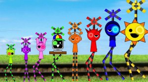 Sprinki|СПРУНКИ или СПРУНКЕ Ищите Sprunki в комнатах с пересекающимися цветами