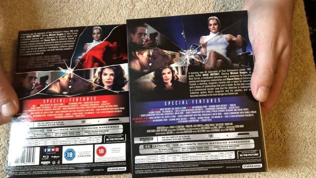 BASIC INSTINCT 4K. Steelbook & Collectors set. Opening. смотреть онлайн