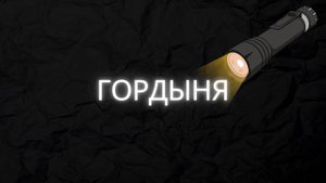 ГОРДЫНЯ! То, о чём человек начинает думать слишком поздно.