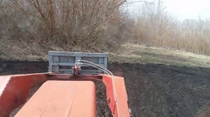 Подготовка земли, будем сеять люцерну с овсом.