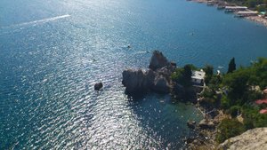 Бухта Чехова – уединённый рай в Гурзуфе 🌊 Лазурный залив Гурзуф